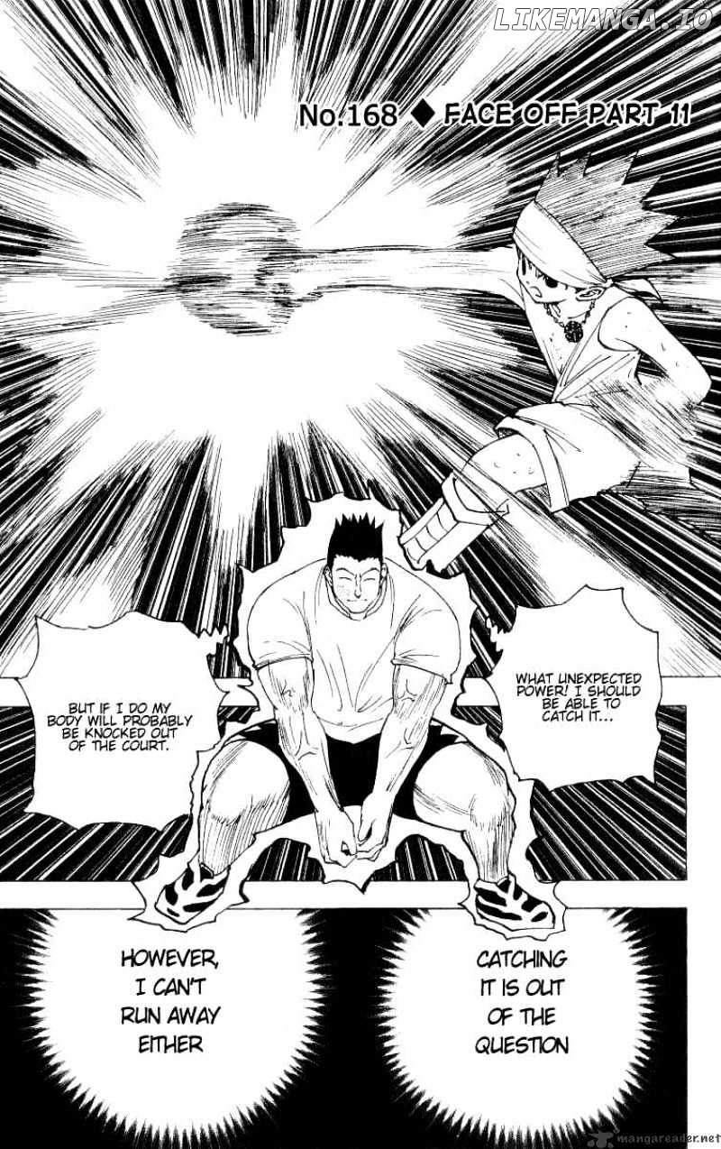 Hunter x Hunter, Chapter 168 image 01